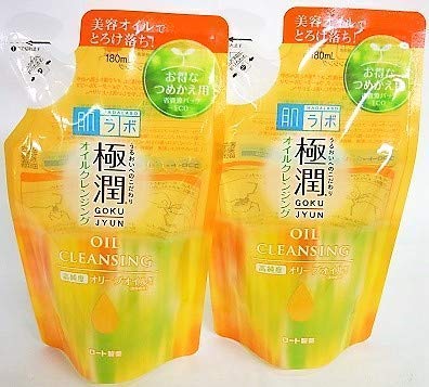 Amazon | ［2個セット］肌ラボ 極潤オイルクレンジング 詰替用 180mL
